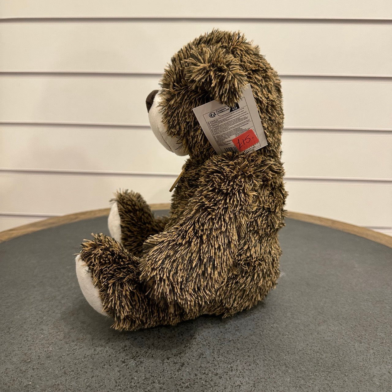 Teddy bear doorstop - brown