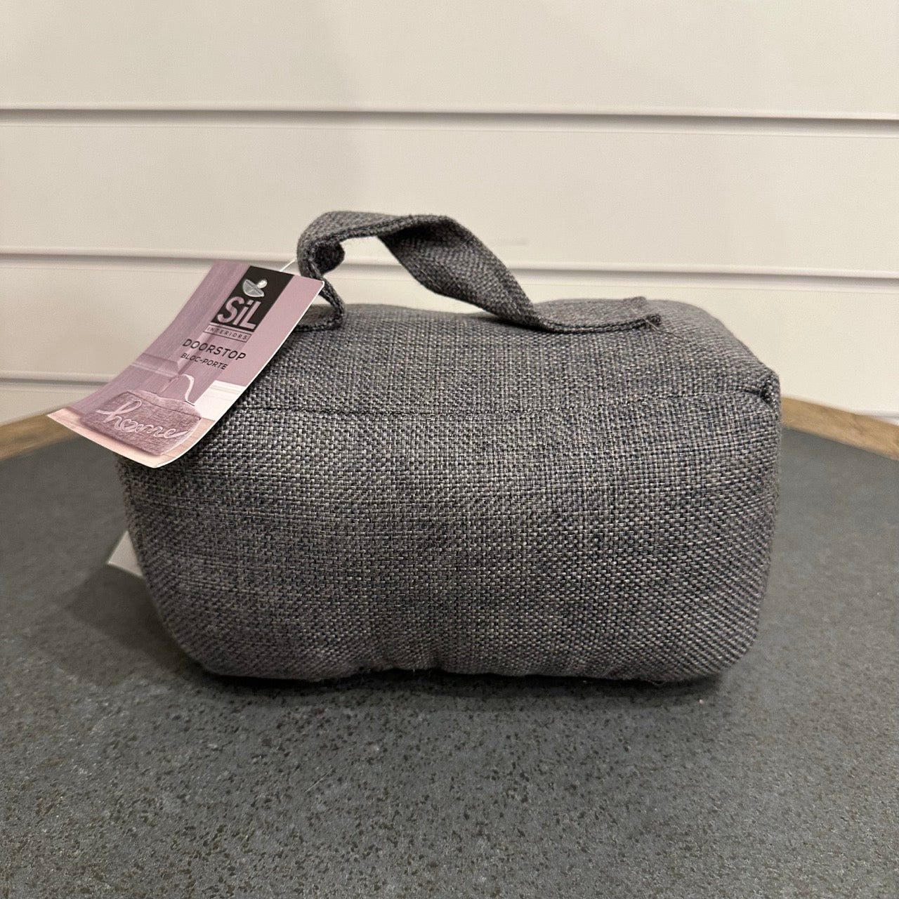 Home doorstop - grey