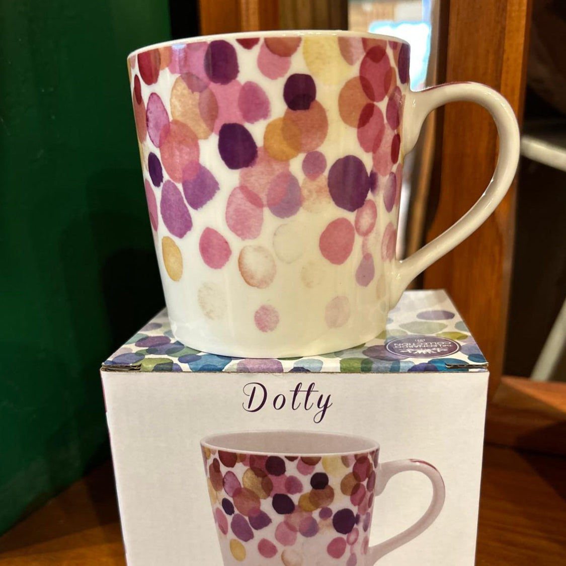 Lesser Pavey Dotty Pink Cup
