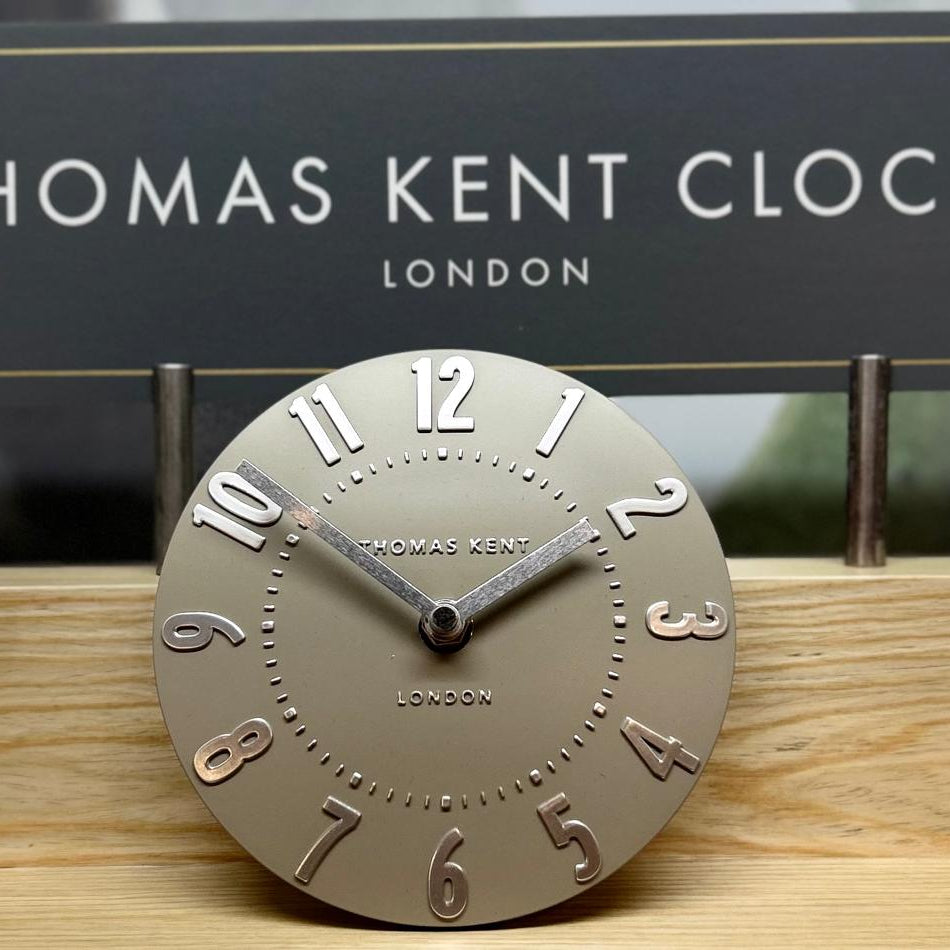 Thomas Kent Freestanding Mantel Clock - Mocha