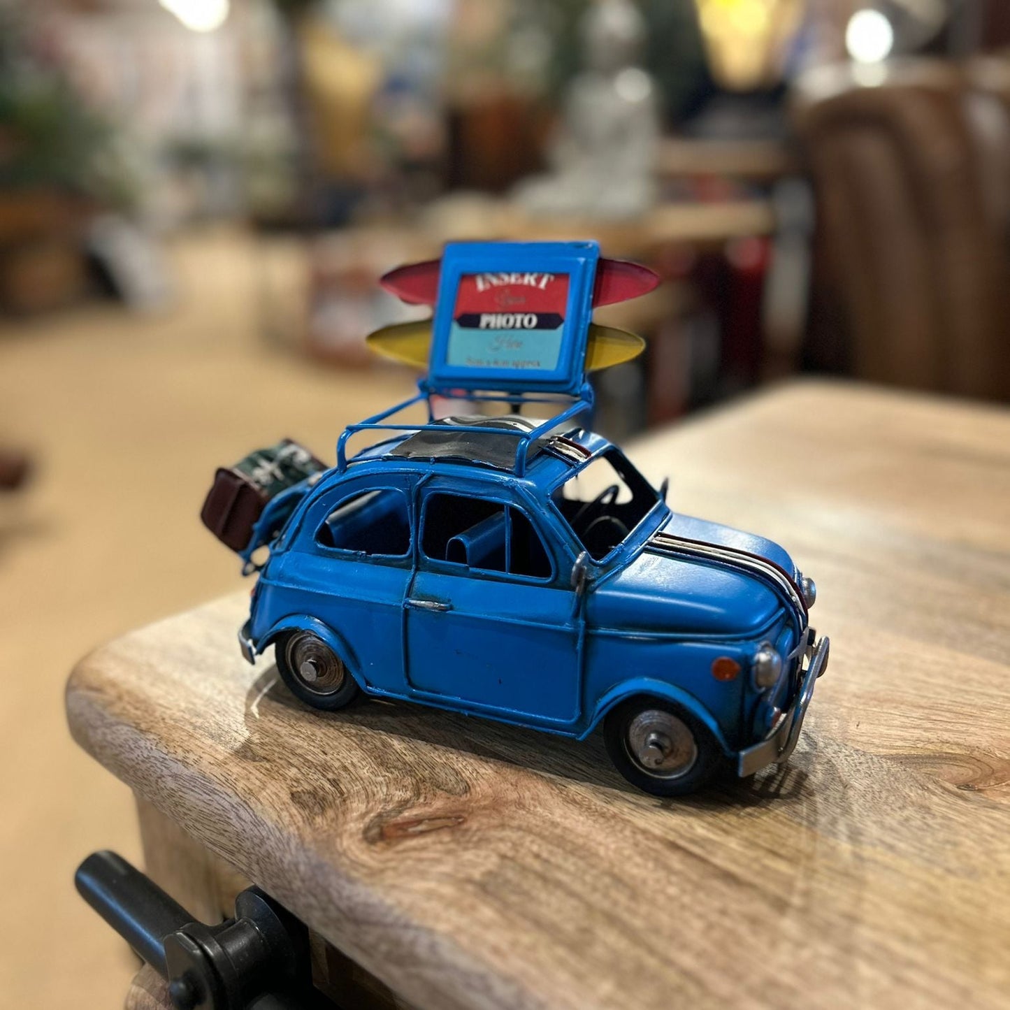 Blue Surfers Photo Frame Car