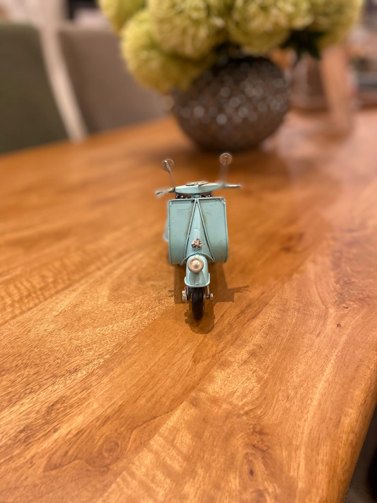 Blue Scooter Bike Ornament