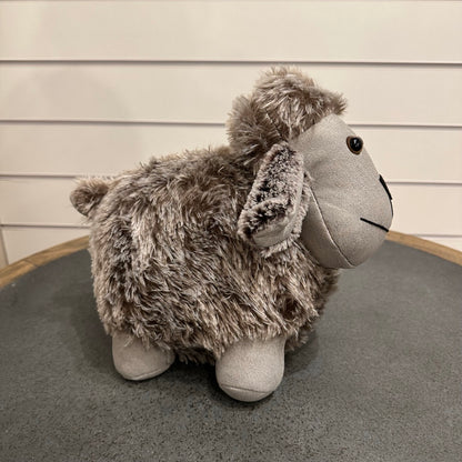 Sheep doorstop - grey