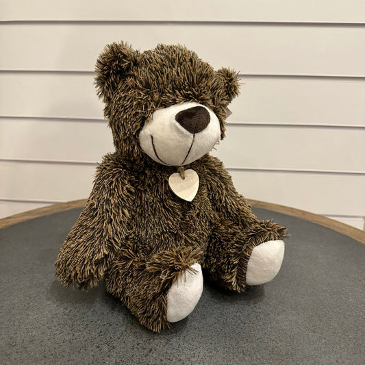 Teddy bear doorstop - brown
