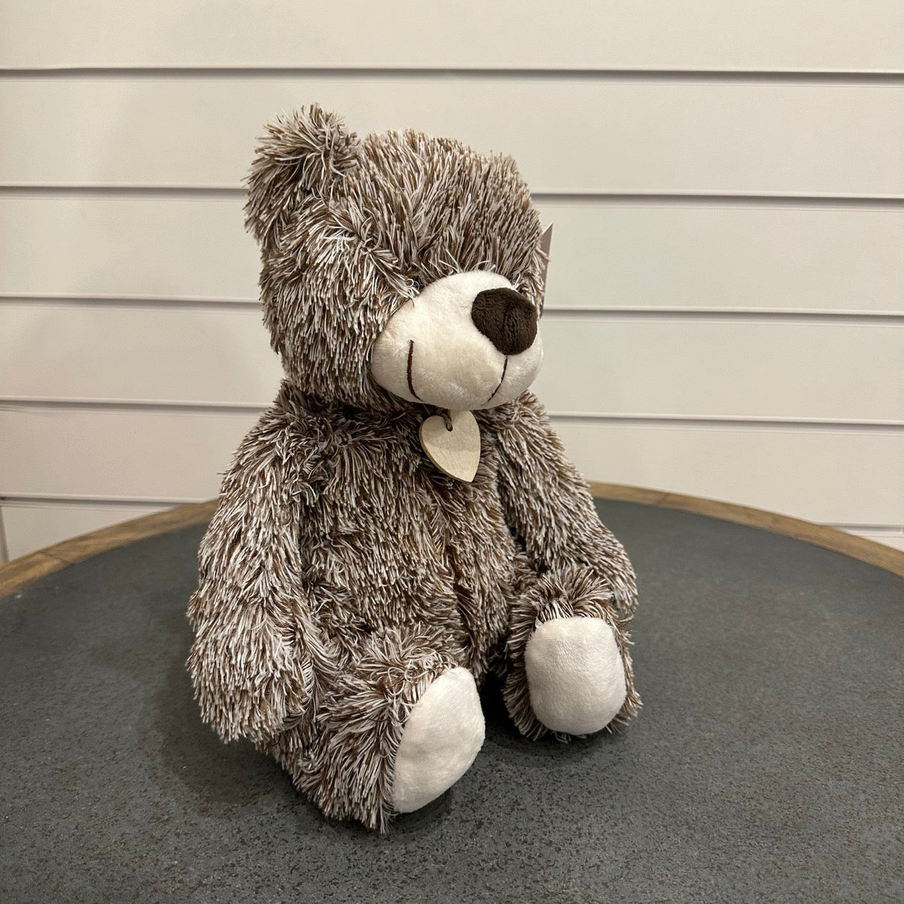 Teddy beardoor stop - light brown and grey