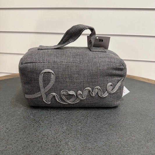 Home doorstop - grey