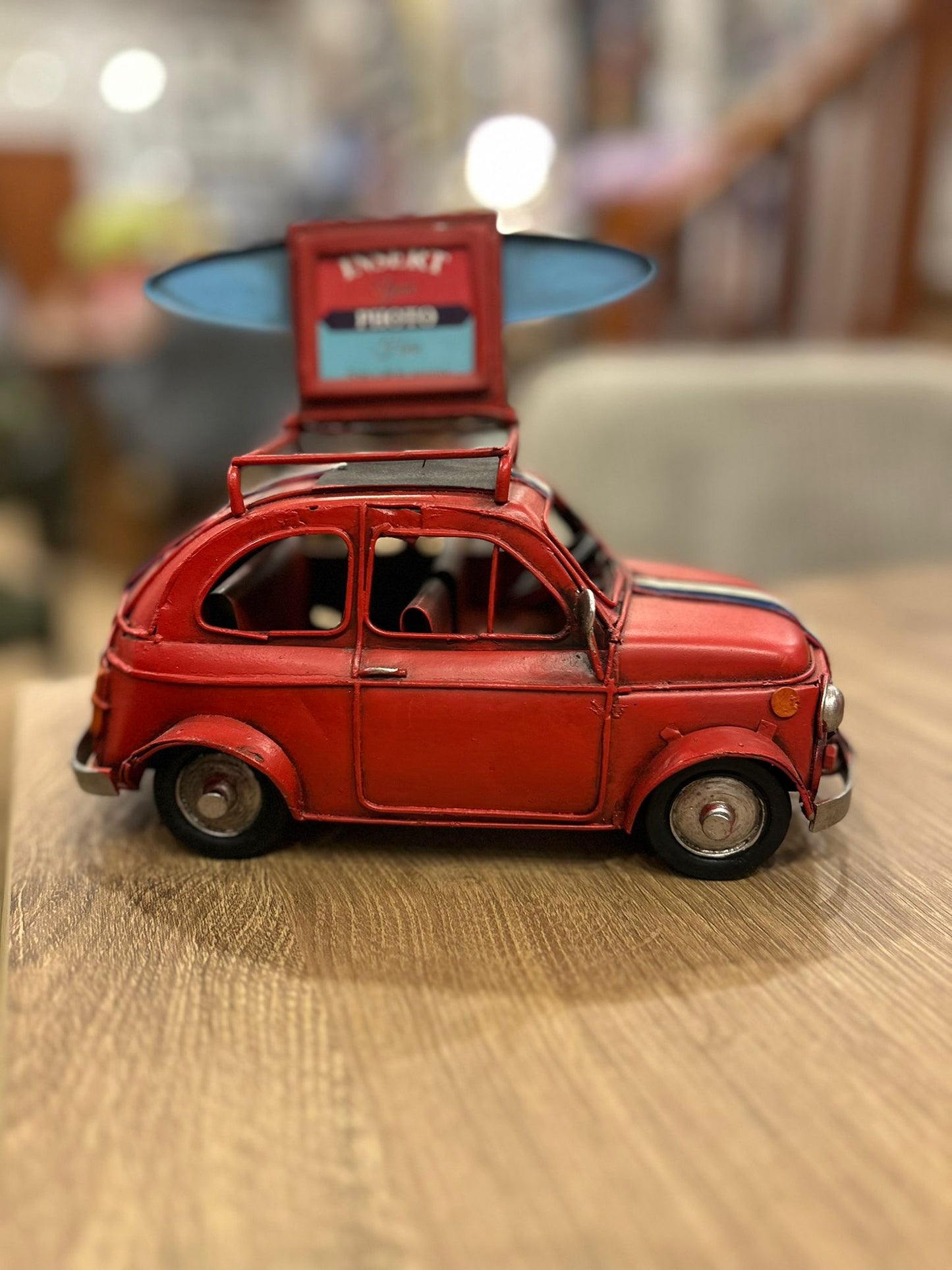 Car Surfer Ornament With Photo Insert