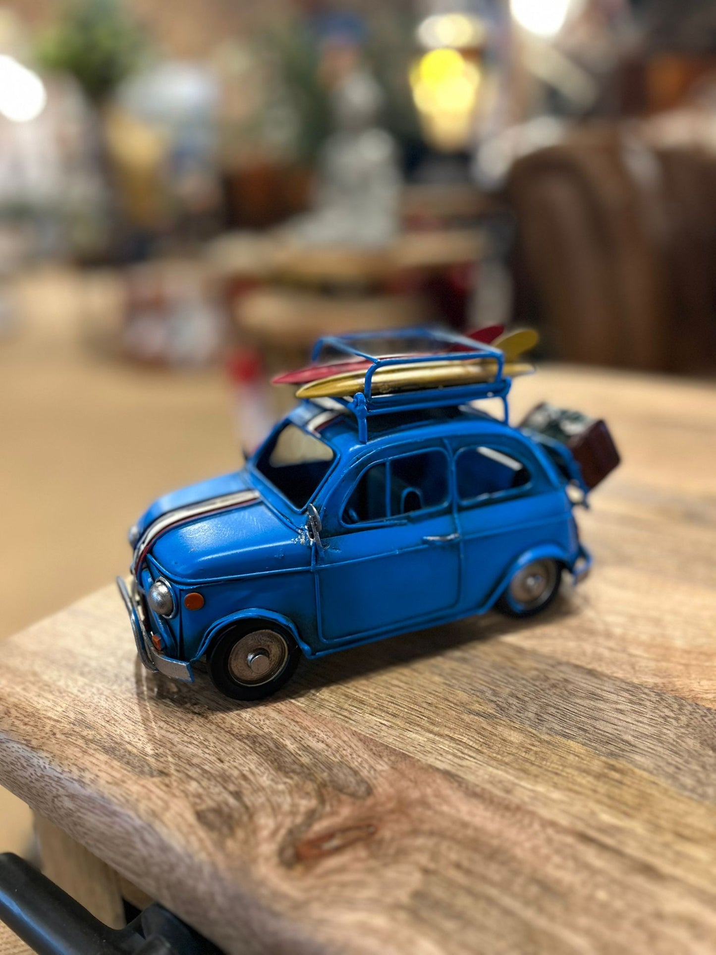 Blue Surfers Photo Frame Car