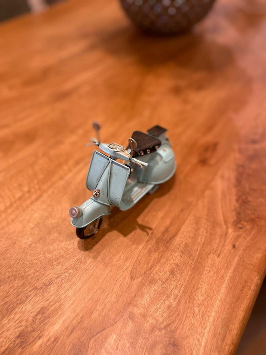 Blue Scooter Bike Ornament