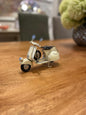Beige Scooter Bike Ornament