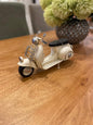 Large Beige Scooter Bike Ornament
